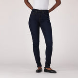 Levi's Womens Curvy Hirise Superskinny Jeans In Dark Indigo