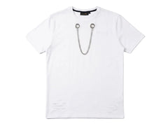 Vailli Mens Dhain T-Shirt In White