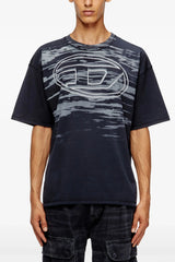 Diesel Mens T-Boxt-T5 T-Shirt In Navy