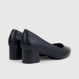 Hush Puppies Ladies Soft Fynn Heels Black