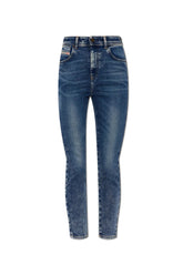 Diesel Womens L-1984 Slandy High Jeans In Blue