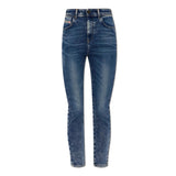 Diesel Womens L-1984 Slandy High Jeans In Blue