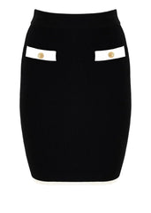 Sissyboy Ks31418 Ladies Blank Space Mini Skirt Black