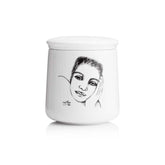 Cannister With Lid-Cover Girl