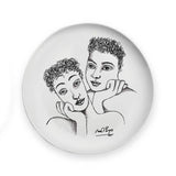 Dinner Plate-Two Of A Kind
