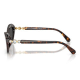 Swarovski Womens Oculos Solar Sunglasses In Brown/Grey