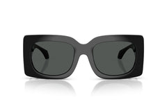Versace Signature Womens Square Sunglasses In Black