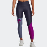 Under Armour Womens 6M Nov Ankel Leggings In Purple Multi