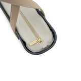 Fenn Stone Handle Tote Bag In Denim Blue