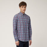 Harmont & Blaine Crn001013202M Shirt Blue Multi
