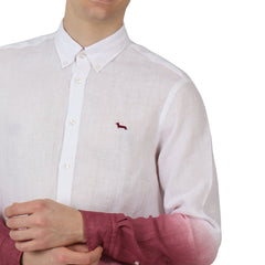 Harmont & Blaine Crn567013370N Shirt White & Burgandy