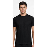 Icon Milano Mens Short Sleeves T-Shirt In Black