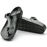Birkenstock Mens Gizeh Eva Metallic Shoes In Anthracite