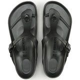 Birkenstock Mens Gizeh Eva Metallic Shoes In Anthracite