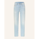 Diesel Mens D-Mine Regular Denim Jeans In Light Blue