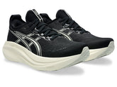 Asics Mens Gel-Nimbus 27 Shoes In Black/Lake Grey