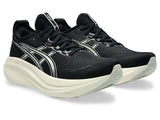 Asics Mens Gel-Nimbus 27 Shoes In Black/Lake Grey