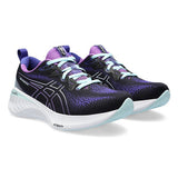Asics Womens Gel-Cumulus 25 Shoes In Black/Aquamarine