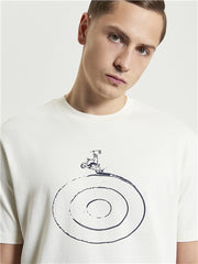 Ben Sherman W1012511 Mens Rascal Rider T-Shirt White