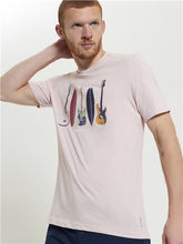 Ben Sherman W1012519 Mens Sufr N Guitar Tshirt Sustained