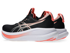 Asics Womens Gel-Nimbus 28 Shoes 003 Black/Pearl Pink