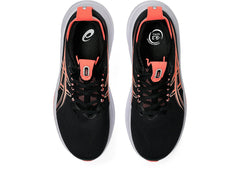 Asics Womens Gel-Nimbus 28 Shoes 003 Black/Pearl Pink