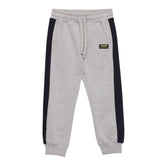 Jeep Kids Colorblock Fleece Jogger Pants In Grey