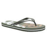 Jeep Mens Sunny Thong Sandals In Olive