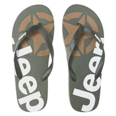 Jeep Mens Sunny Thong Sandals In Olive