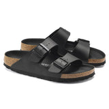 Birkenstock Unisex Arizona Birko Shoes In Black