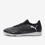 Puma Mens Future 8 Play Tt Running Shoes In Black/Grey/Green