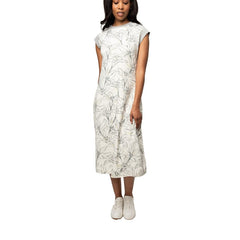 Polo Womens Off White Zyanda Short Sleeve Floral Dress