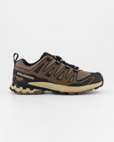 Salomon Mens Xa Pro 3D V9 Tan And Black Shoes