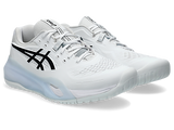 Ascic Mens Gel Resolution X Shoes In White/Black