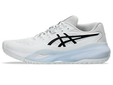 Ascic Mens Gel Resolution X Shoes In White/Black