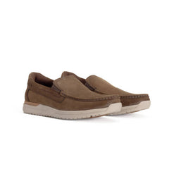 Hush Puppies Hpm00860 Mens Harrison Nubuck Shoes Coffee