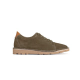 Hush Puppies Hpm00847 Mens Bobbie Nubuck Shoes Olive