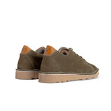 Hush Puppies Hpm00847 Mens Bobbie Nubuck Shoes Olive