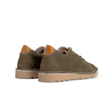 Hush Puppies Hpm00847 Mens Bobbie Nubuck Shoes Olive