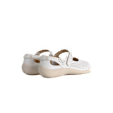 Hush Puppies Ladies Blaze Flat Shoes In White