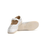 Hush Puppies Ladies Blaze Flat Shoes In White