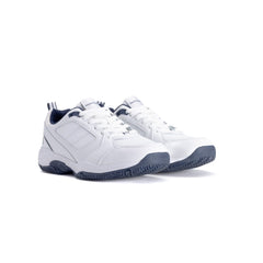 Hush Puppies Mens Gregg Leather Shoes White