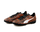 Puma Mens Rapido Iii Tt Soccer Shoes In Black/Orange