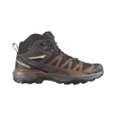 Salomon Mens X Ultra 360 Mid Gore Tex Hiking Boots In Black/Dark Gull Gray/Dark Earth