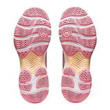 Asics Womens Netburner Professional Flyte Foam 3 Sneakers In Fruit Punch/Champagne