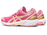 Asics Womens Netburner Shield Shoes In Fruit Punch