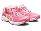 Asics Womens Netburner Shield Shoes In Fruit Punch