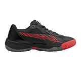 Puma Mens Nova Court Flat Padel Sneakers In Black/Red