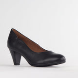 Froggie 10873.371 Ladies Lea Waxy Shoes Black