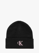 Calvin Klein Acc Monogram Embro Beanie Black Multi